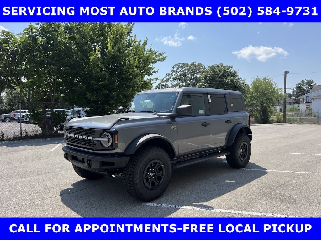 New 2024 Ford Bronco WILDTRAK SASQUATCH 4x4 2.7L V-6 w/TOW-LEATHER UTILI
