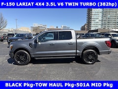 2026 Ford F-150 Lariat 4x4 3.5L V6 Twin Turbo (382hp) w/Black Pkg-Tow Haul Pkg Crew Cab Pickup