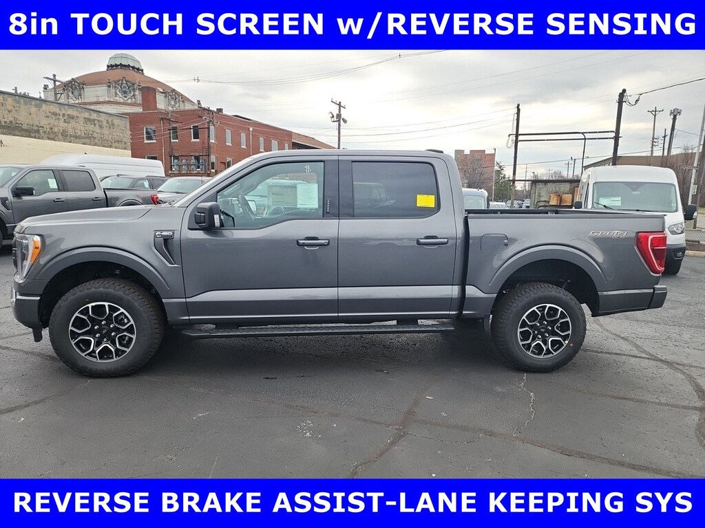 New 2023 Ford F-150 SPORT XLT 4x4 2.7L TWIN TURBO w/18in SPORT ALLOYS Crew Cab Pickup
