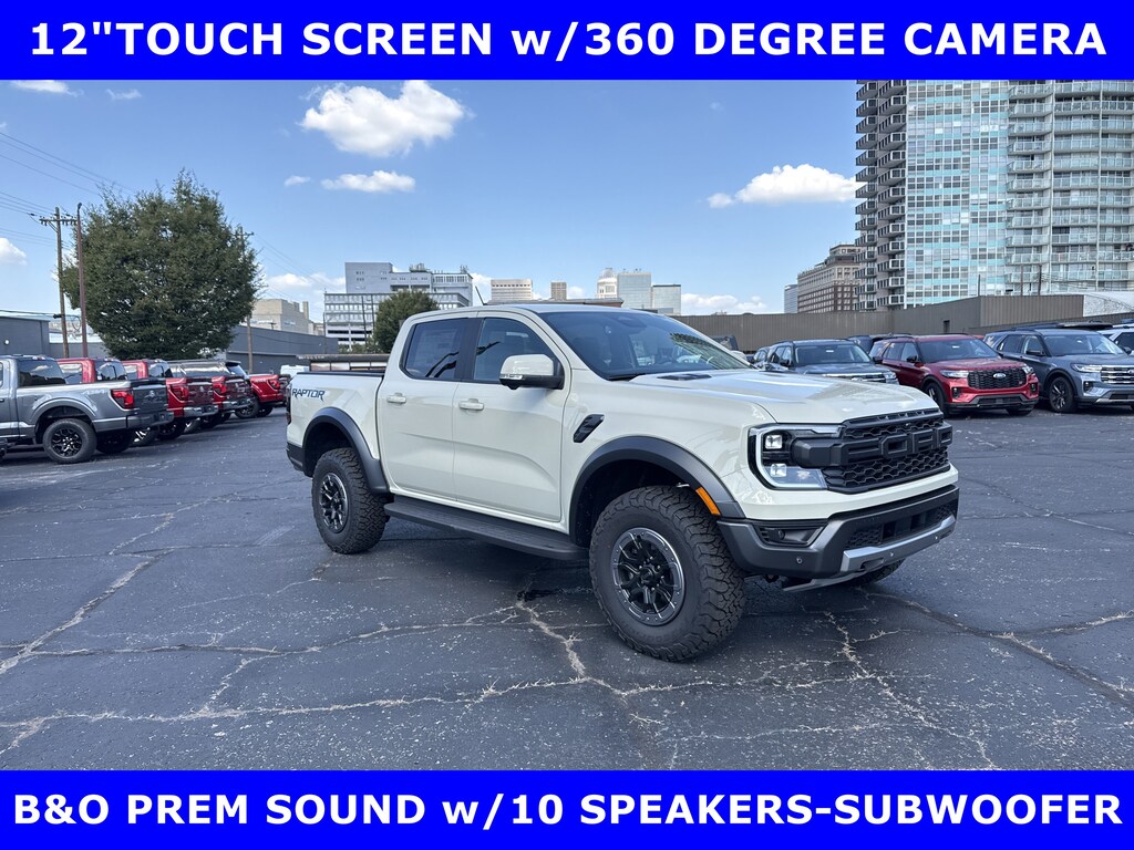 New 2025 Ford Ranger Raptor 4X4 3.0L V6 Turbo w/17" Beadlock Alloys PICKU