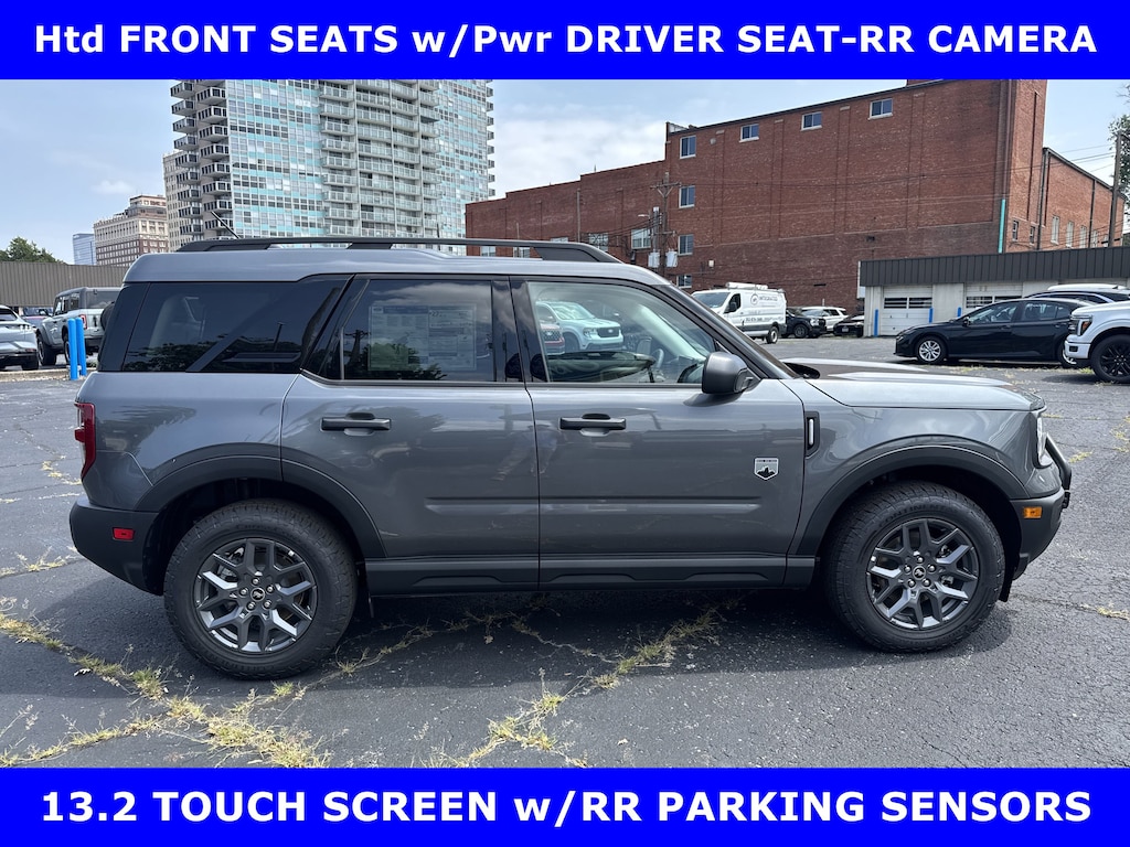 New 2025 Ford Bronco Sport Big Bend 4x4 Turbo w/Black Diamond Off Road-Convenience Pkg Sport Utility