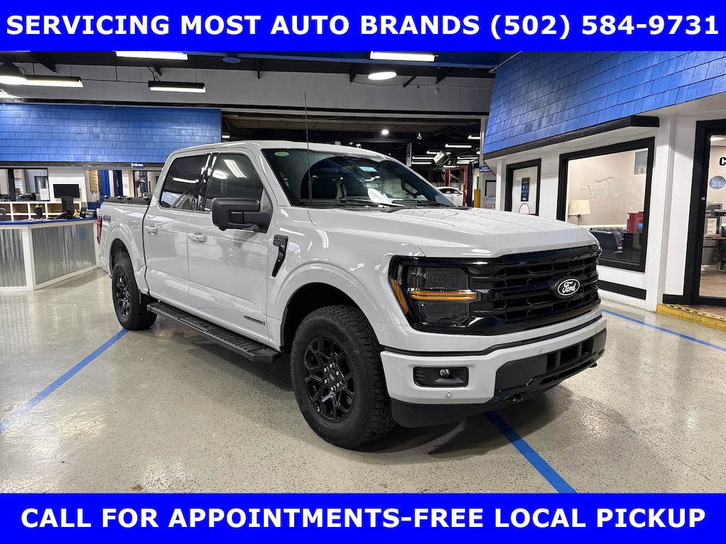 Certified 2024 Ford F-150 CERTIFIED-XLT BLACK Pkg 4x4 w/302A Pkg Truck SuperCrew Cab