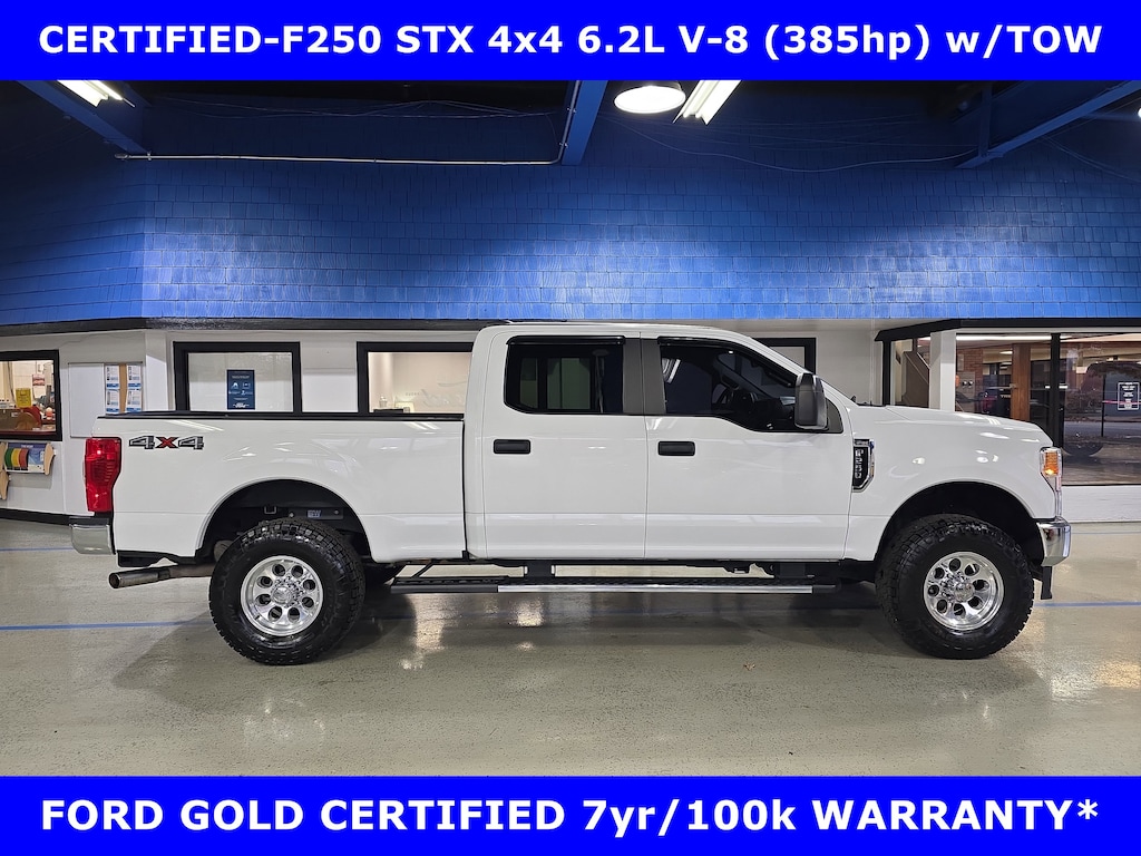 Certified 2021 Ford F-250 CERTIFIED-STX 4x4 6.2L V-8 (385hp) w/TOW Truck Crew Cab