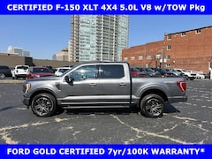 2021 Ford F-150 CERTIFIED-SPORT XLT 5.0L V-8 w/TOW-20in ALLOYS Truck SuperCrew Cab