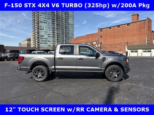 2026 Ford F-150 STX 4X4 V6 TWIN TURBO (325hp) w/20in WHEELS-STEP BAR Crew Cab Pickup