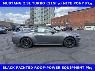 2026 Ford Mustang NITE PONY EDITION w/BLACK TOP-19in ALLOYS 2dr Car