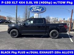 2026 Ford F-150 XLT BLACK Pkg PLUS 4x4 5.0L V8 (400HP) w/TOW Crew Cab Pickup