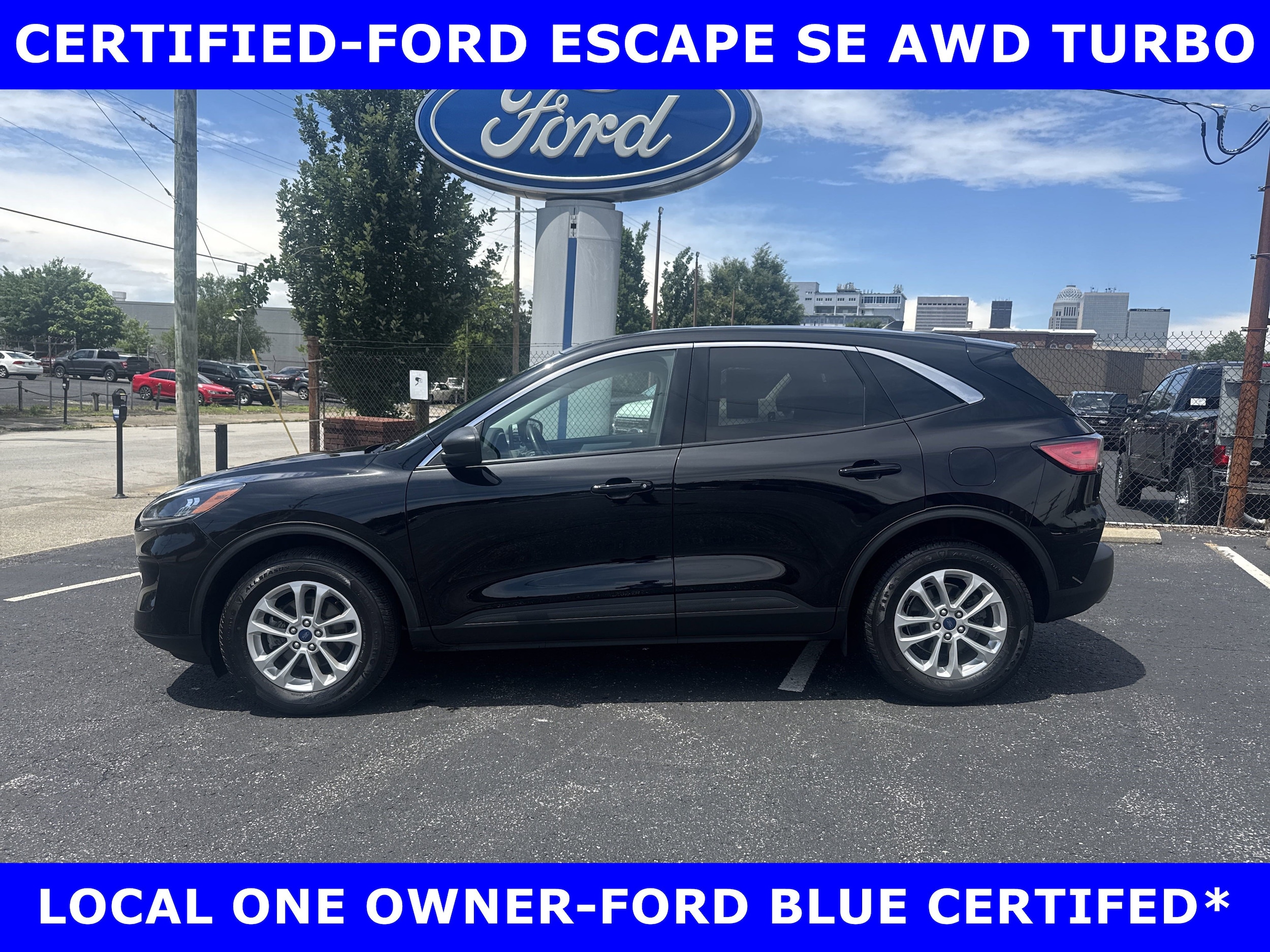 2022 Ford Escape CERTIFIED-ESCAPE SE AWD TURBO