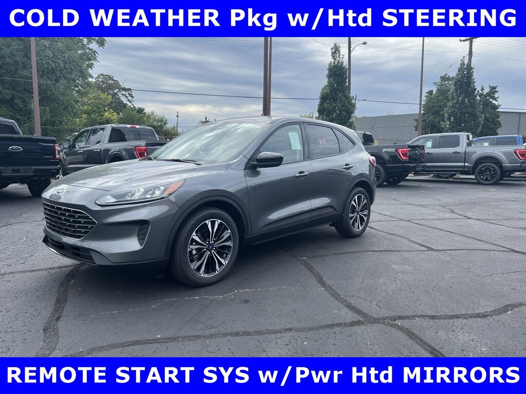 New 2022 Ford Escape SPORT SE TURBO w/19in ALLOYS-Htd Pwr SEAT Sport Utility