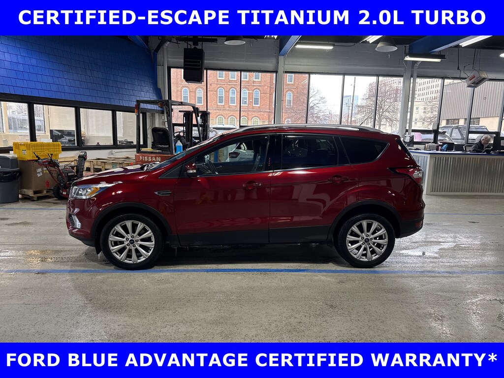 Certified 2017 Ford Escape Titanium 2.0L Turbo w/Pwr Htd Leather Front SUV