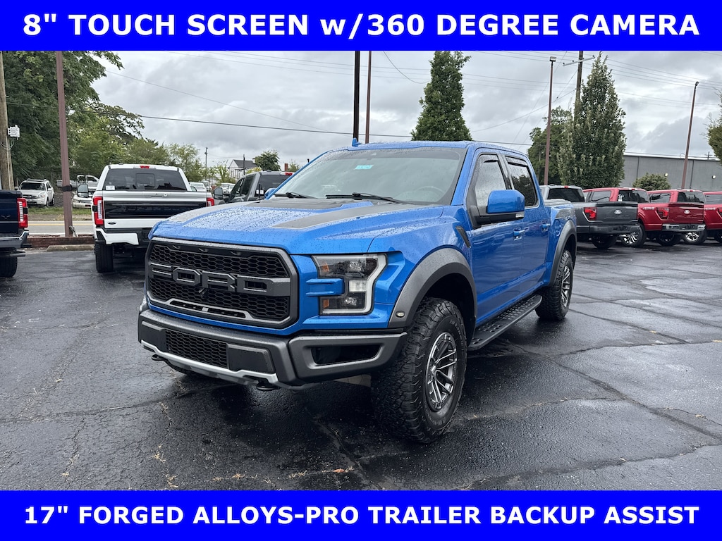 Certified 2019 Ford F-150 RAPTOR 3.5L HIGH OUTPUT (450HP) w/802A-MOON-RECARO Truck SuperCrew Cab