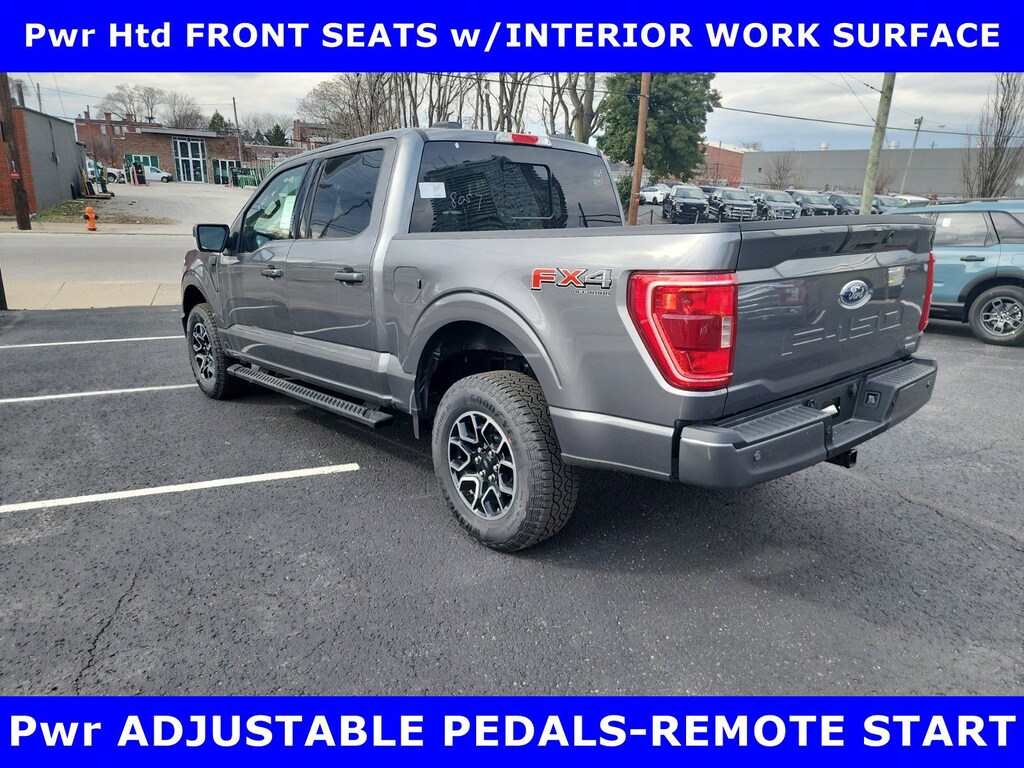 New 2022 Ford F-150 FX4 SPORT XLT 4x4 3.5L TURBO w/TOW-MOON Crew Cab Pickup