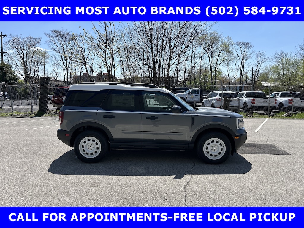 New 2025 Ford Bronco Sport Heritage 4x4 Turbo w/Pwr Moonroof-Convenience Pkg Sport Utility