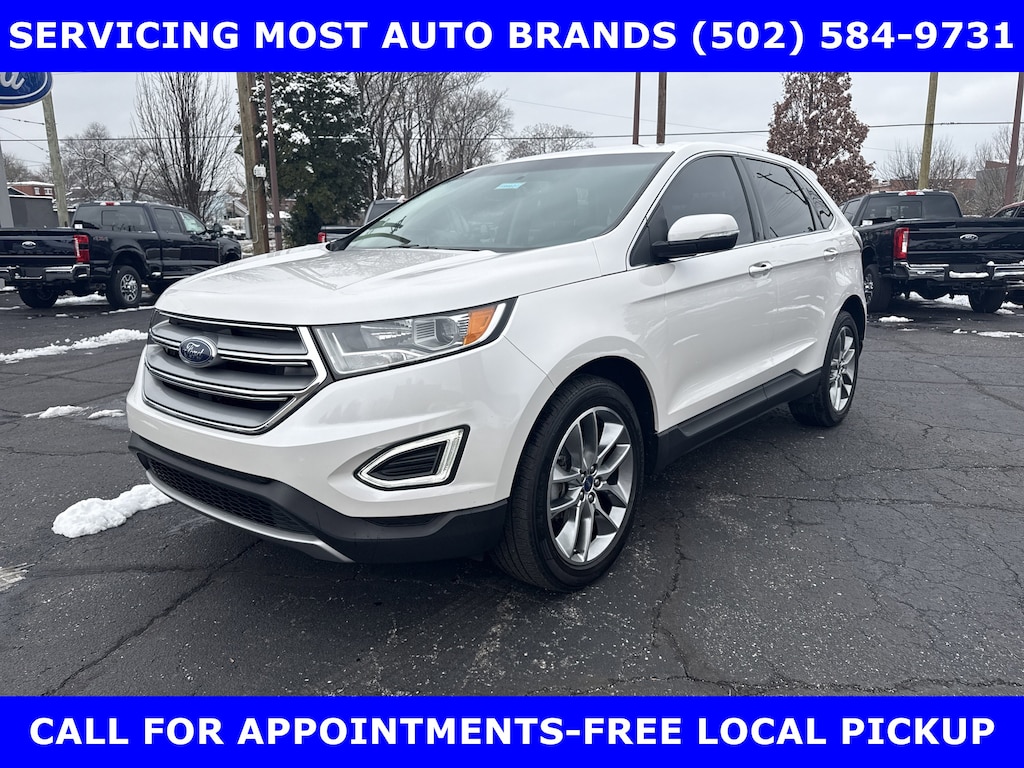 Certified 2018 Ford Edge Titanium SUV