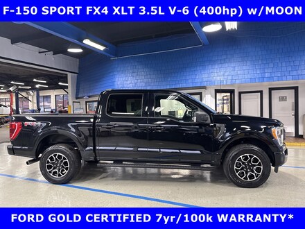 2023 Ford F-150 CERTIFIED-FX4 SPORT XLT 3.5L TURBO (400hp) w/MOON Truck SuperCrew Cab