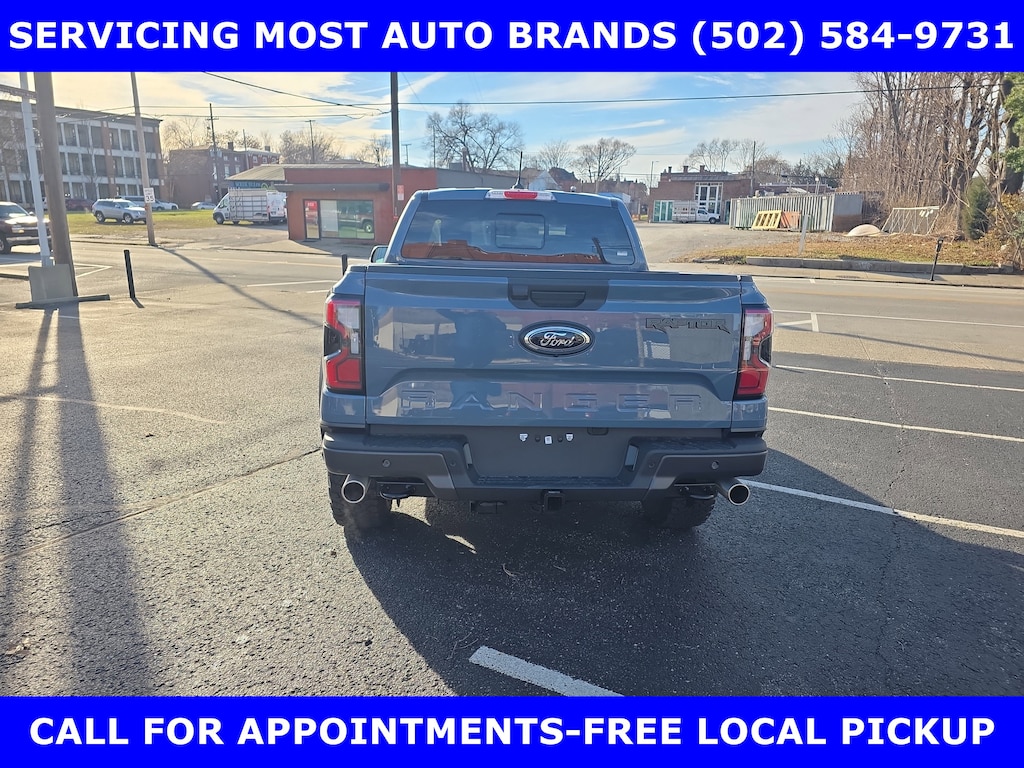 New 2025 Ford Ranger Raptor 4x4 3.0L V6 (405hp) Twin Turbo Crew Cab Pickup