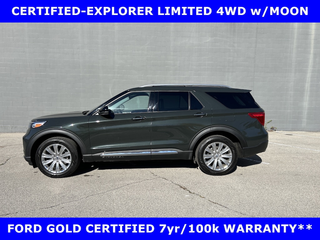Certified 2022 Ford Explorer Limited SUV