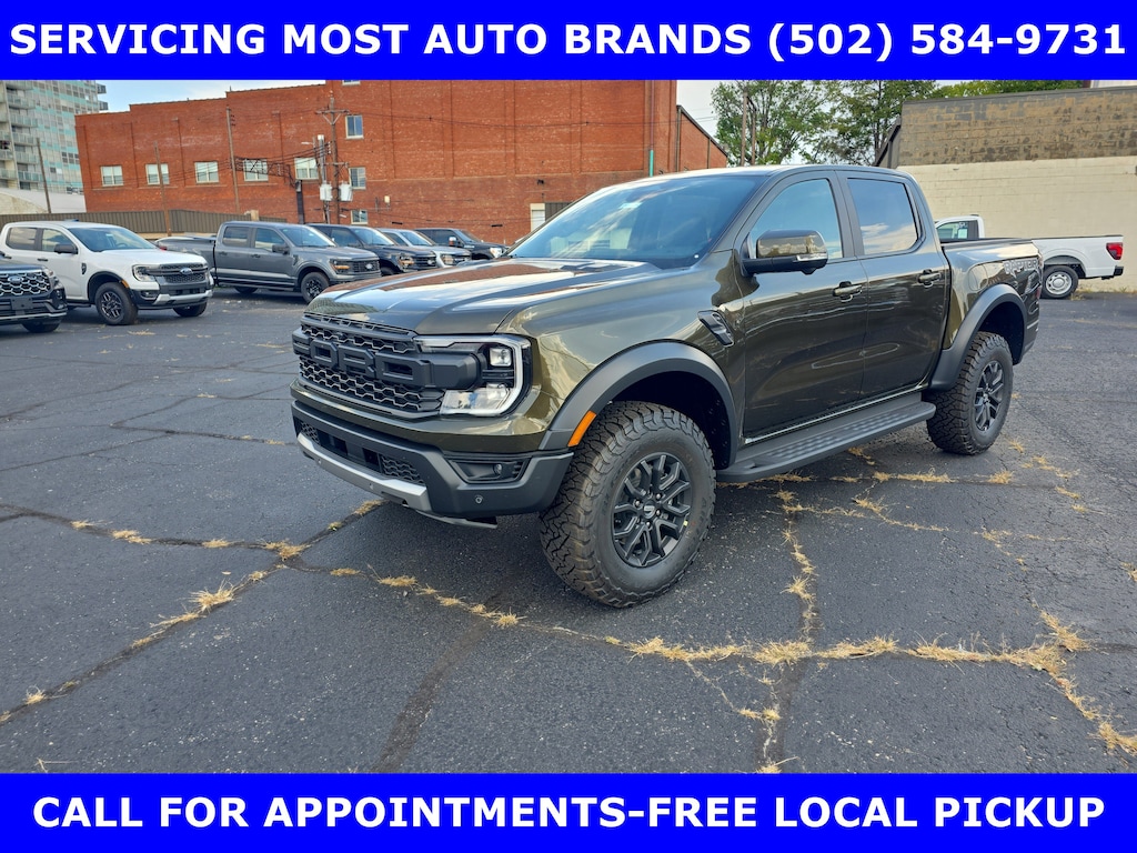 New 2025 Ford Ranger Raptor 4x4 3.0L V6 (405hp) Twin Turbo Crew Cab Pickup