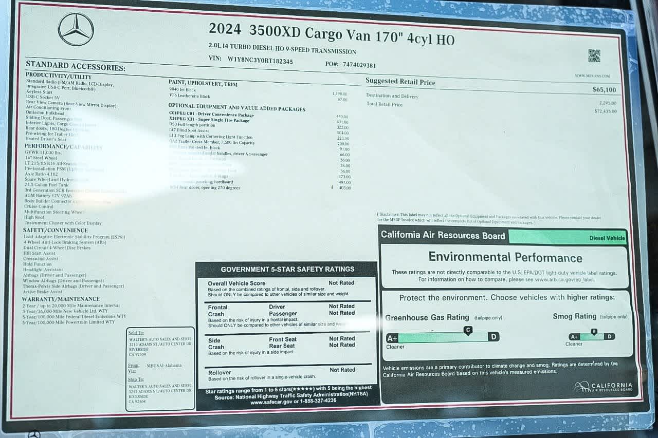 Thumbnail: 2024 Mercedes-Benz Sprinter - 24