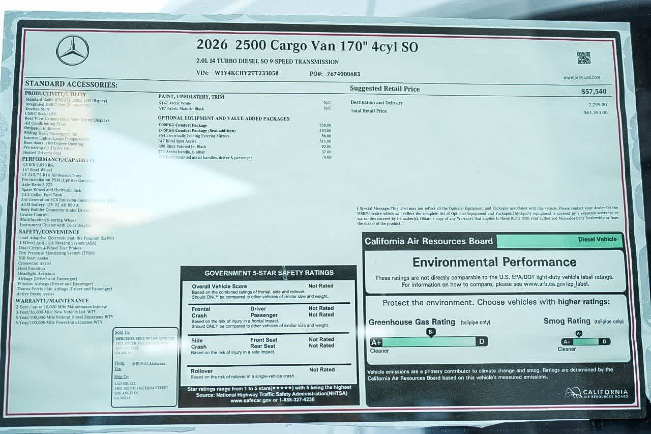 Thumbnail: 2026 Mercedes-Benz Sprinter - 25