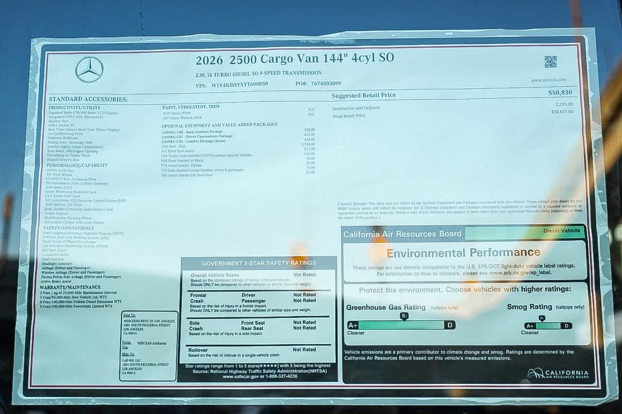 Thumbnail: 2026 Mercedes-Benz Sprinter - 25