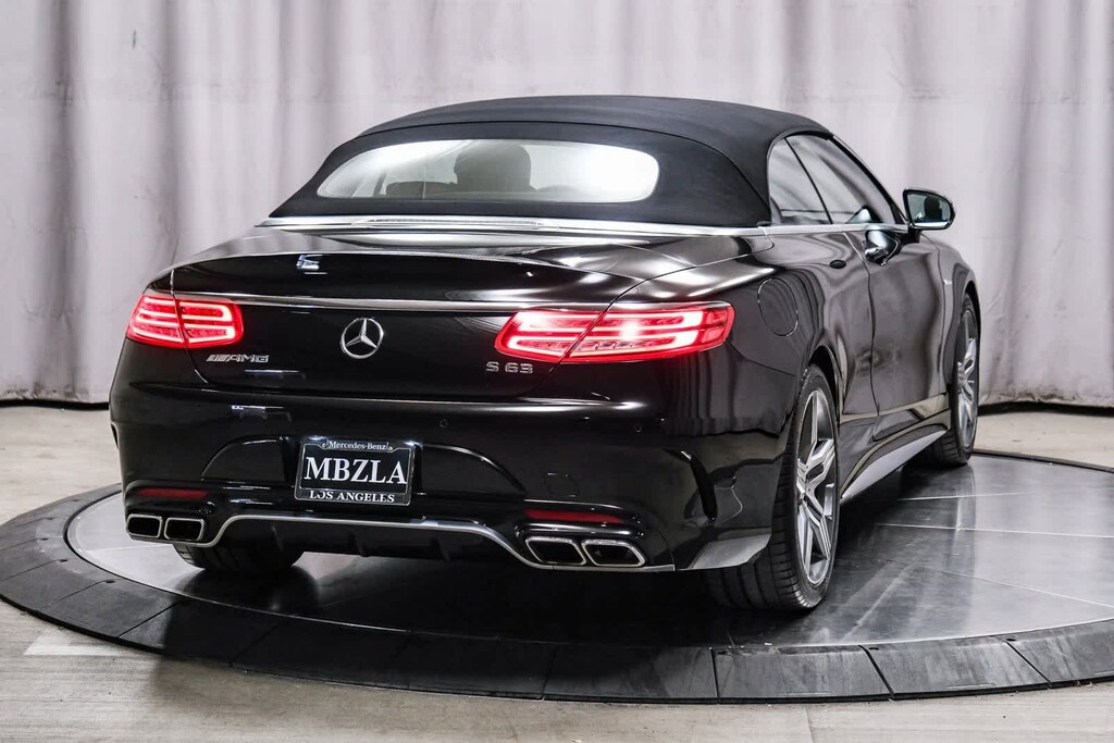 Used 2017 Mercedes-Benz AMG S 63 4MATIC Cabriolet