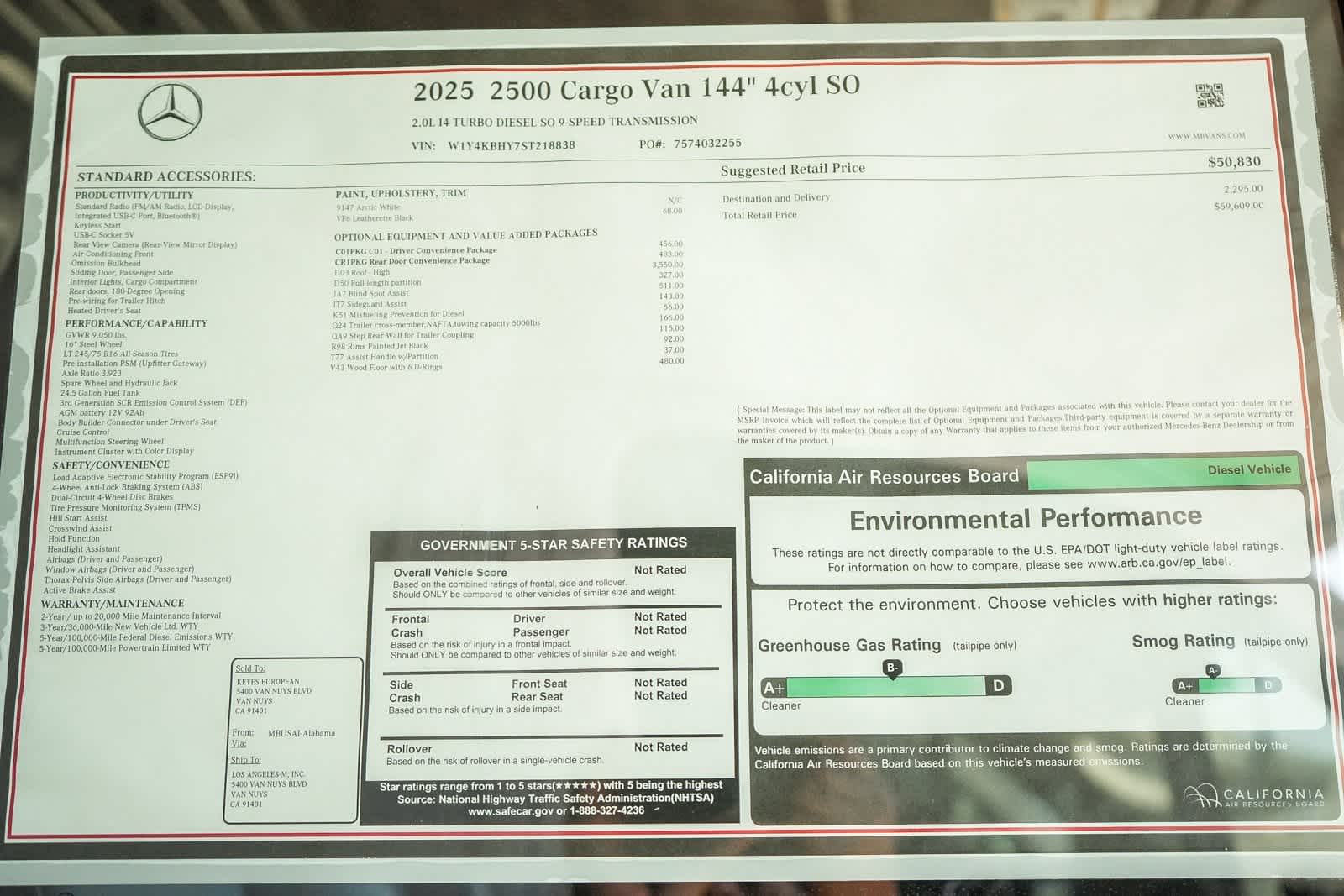 Thumbnail: 2025 Mercedes-Benz Sprinter - 27