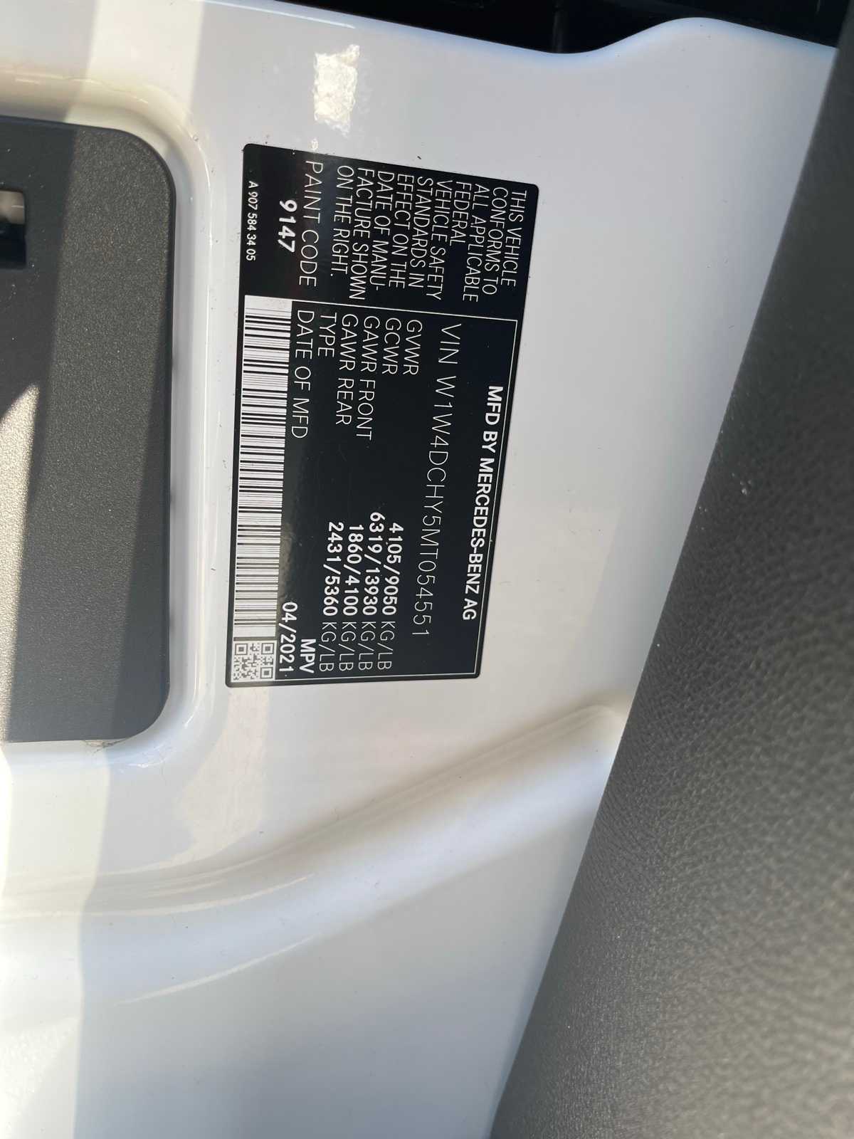 Thumbnail: 2021 Mercedes-Benz Sprinter - 34