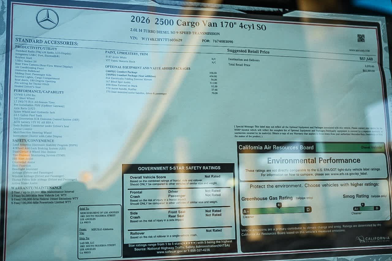 Thumbnail: 2026 Mercedes-Benz Sprinter - 25