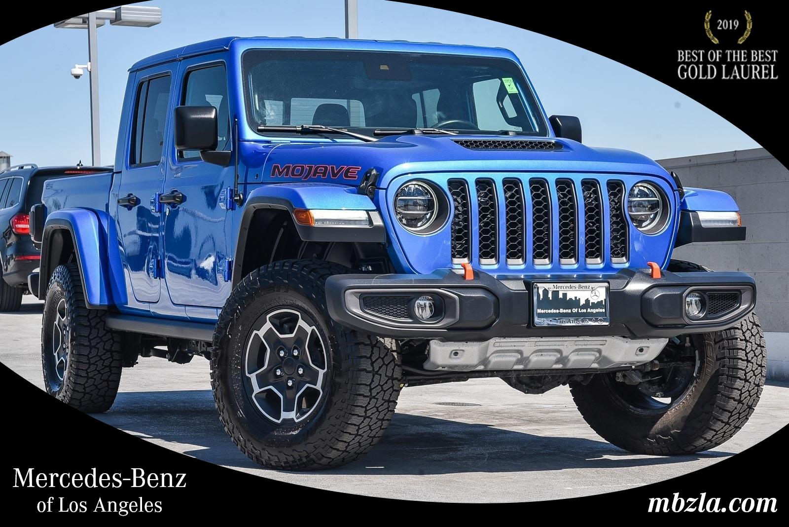Used Jeep Truck Crew Cab Mojave Hydro Blue Pearlcoat For Sale At Lithia Motors Stock p