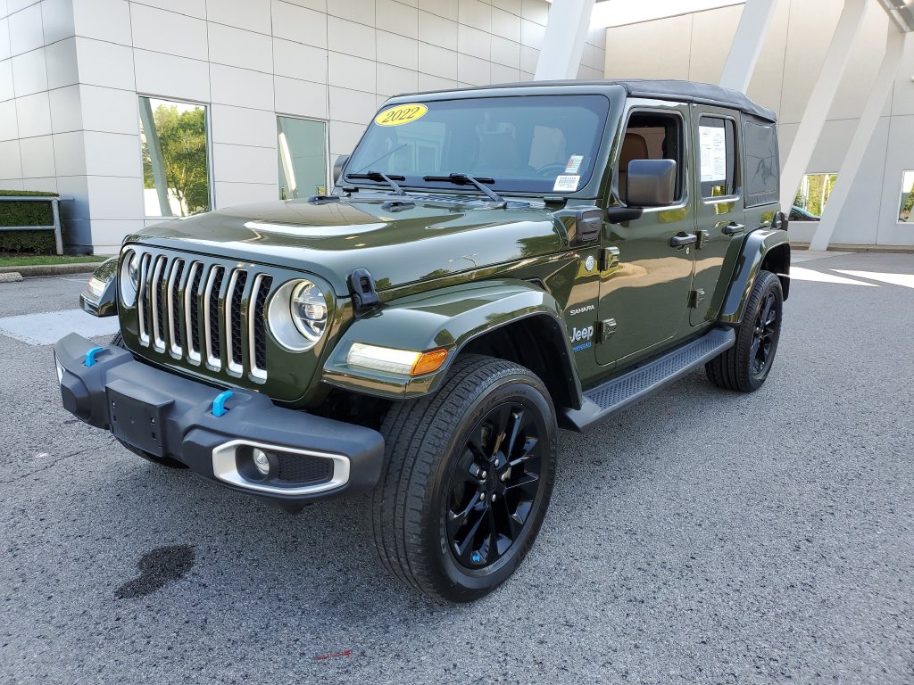 Used 2022 Jeep Wrangler Unlimited 4xe Sahara SUV