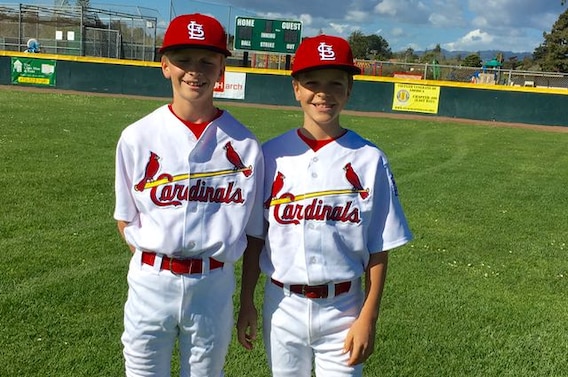 little league cardinals uniforms