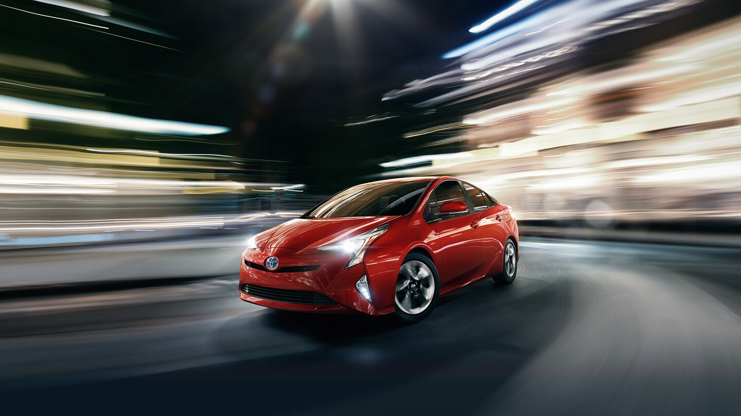Red Toyota Prius