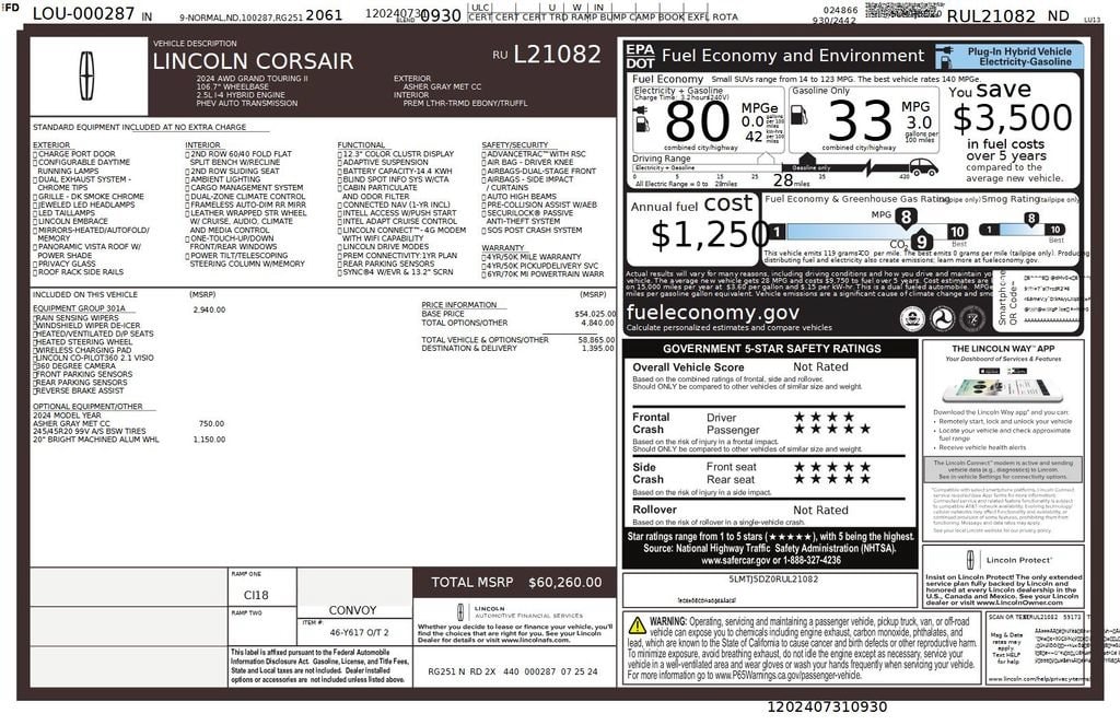 2024 Lincoln Corsair Grand Touring - Photo 42