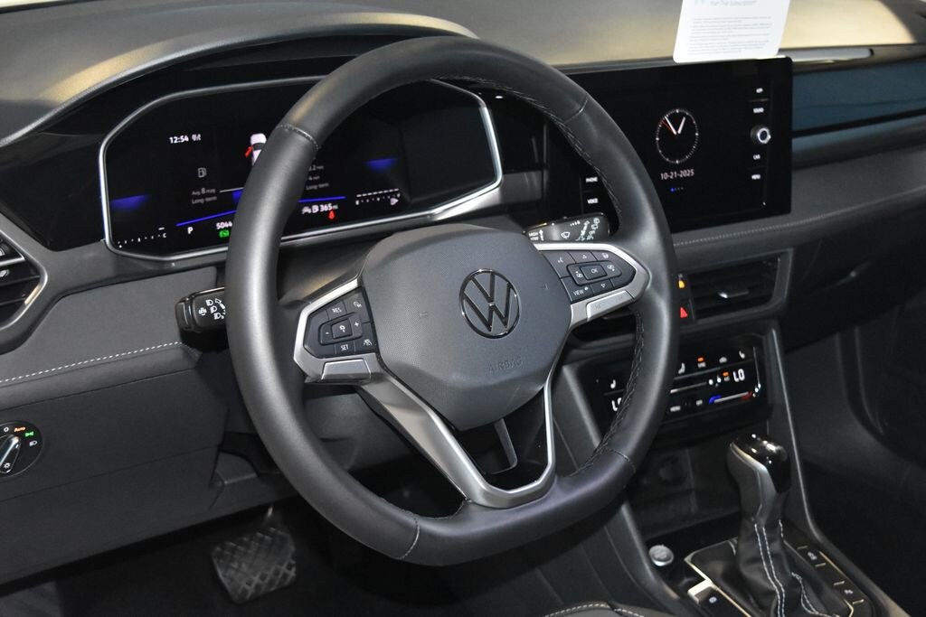 Certified 2025 Volkswagen Taos 1.5T SE Black SUV