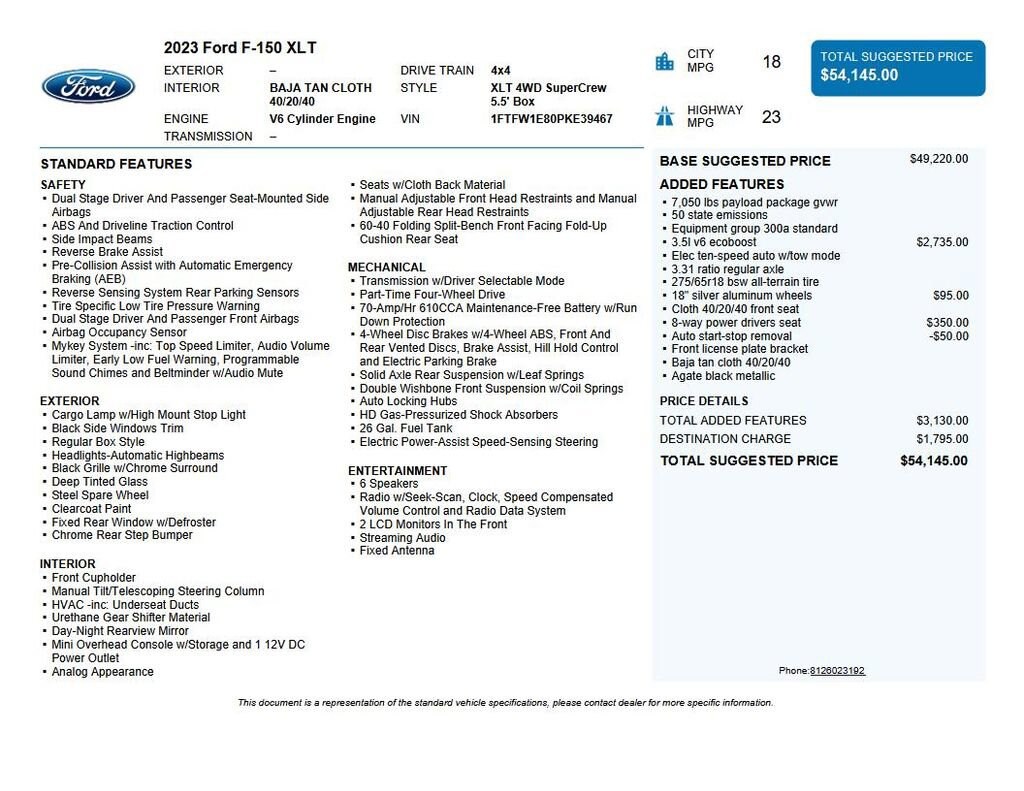 2023 Ford F-150 XLT - Photo 43