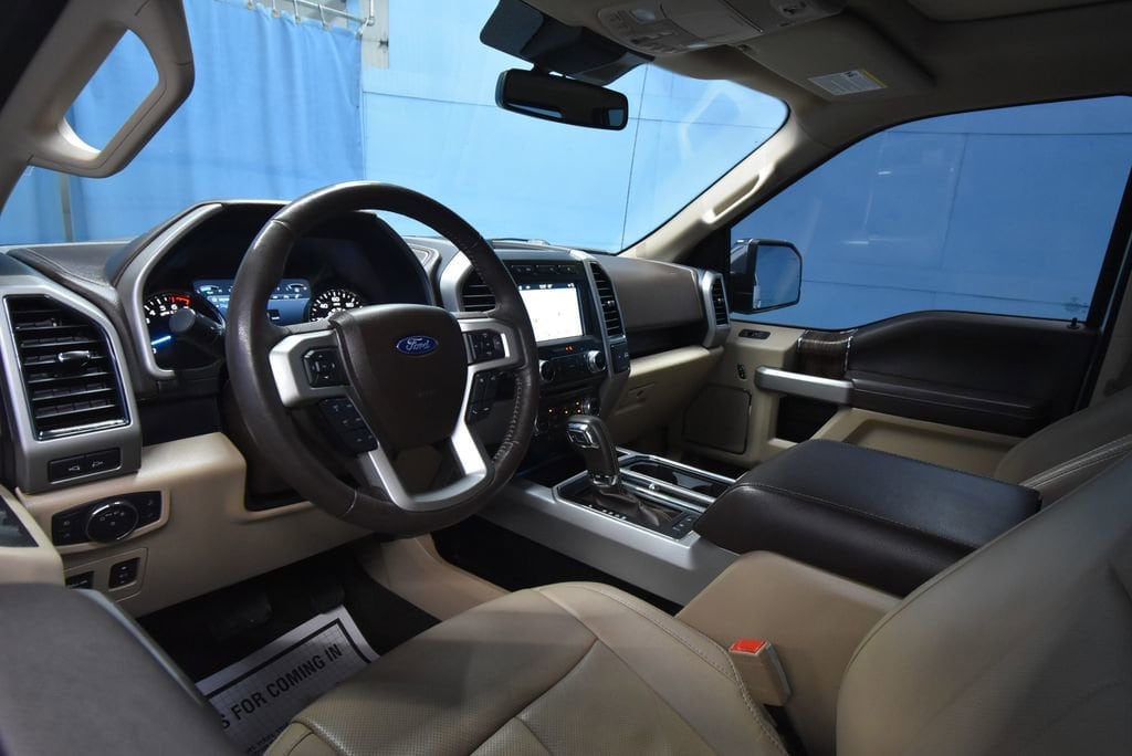 Used 2018 Ford F-150 Lariat with VIN 1FTEW1EG1JKD49643 for sale in Boonville, IN