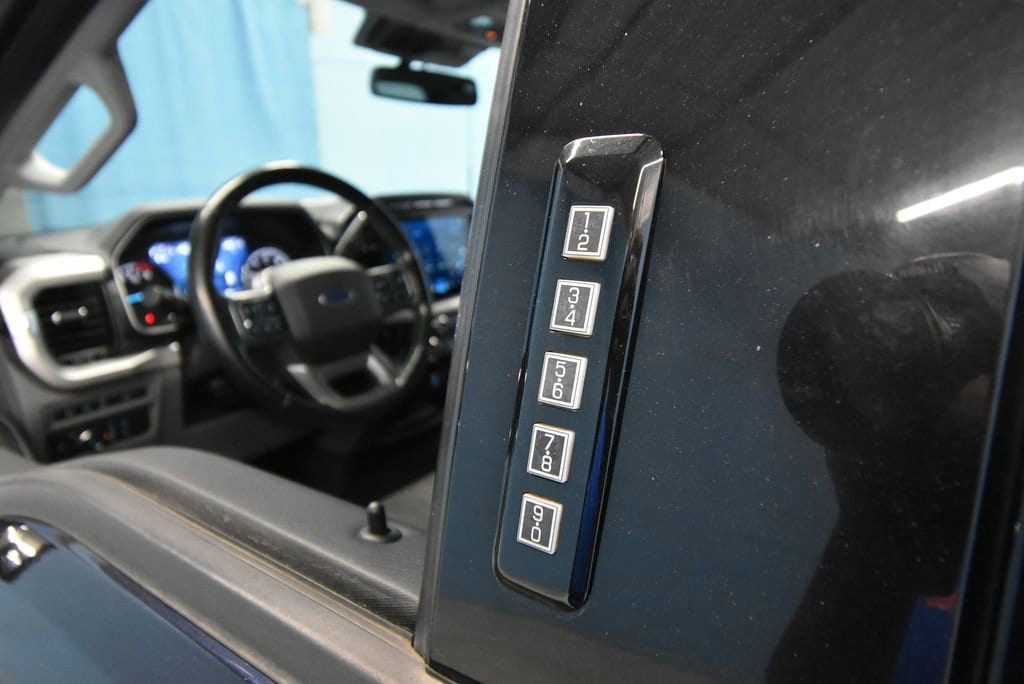 Used 2021 Ford F-150 XLT with VIN 1FTFW1E50MFB47604 for sale in Boonville, IN