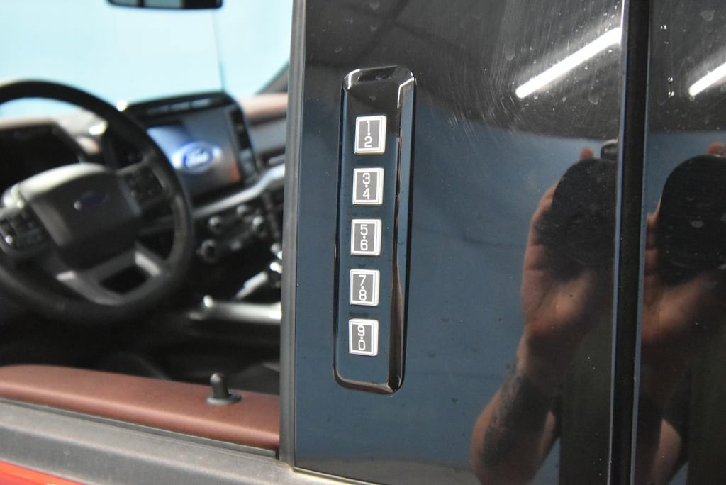 Used 2023 Ford F-150 Lariat with VIN 1FTFW1E86PKF87610 for sale in Boonville, IN