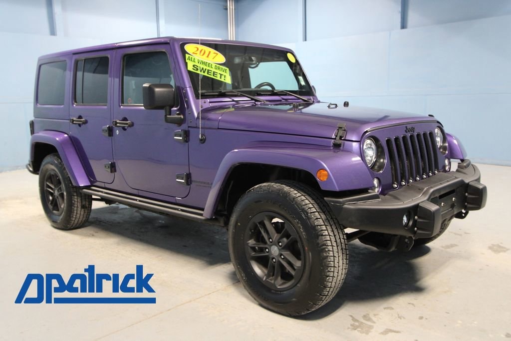 Used 2017 Jeep Wrangler Unlimited Sahara 4D Sport Utility