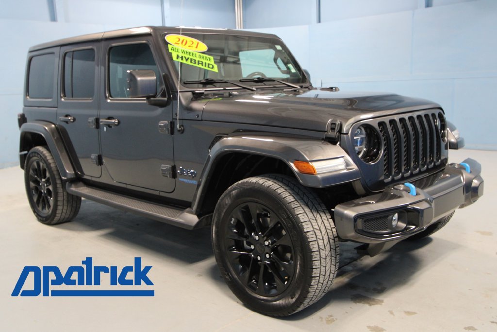 2021 Jeep Wrangler Unlimited Sahara 4xe 4D Sport Utility 1C4JJXP65MW643144