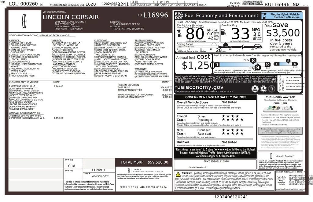 2024 Lincoln Corsair Grand Touring - Photo 42