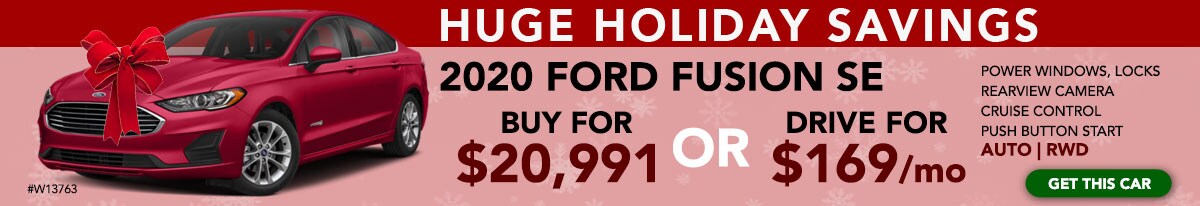 Ford Fusion Black Friday, Cyber Monday, Christmas, Holiday Offer in Evansville Indiana