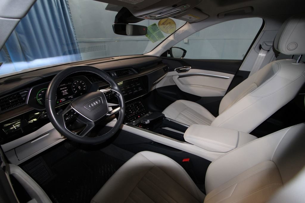 Used 2024 Audi Q8 e-tron Premium Plus with VIN WA15AAGE1RB016939 for sale in Evansville, IN