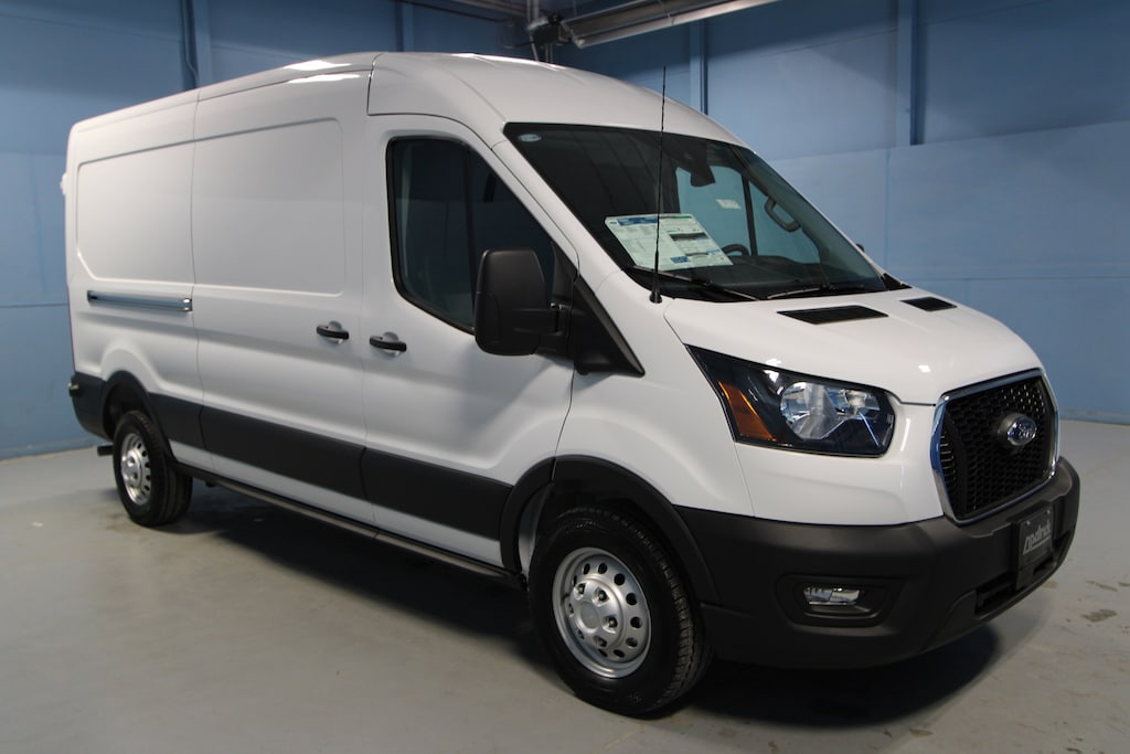 New 2025 Ford Transit-350 Cargo Base w/9,950 lb. GVWR Van Medium Roof Van