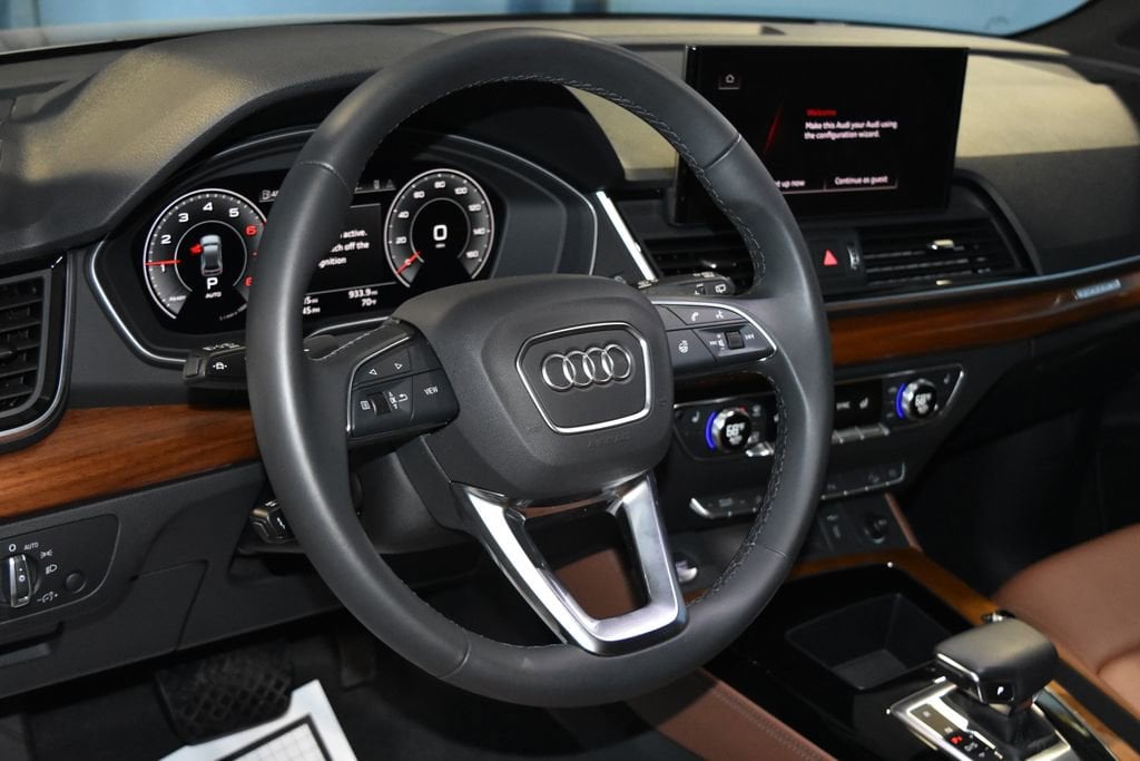 Certified 2024 Audi Q5 Premium Plus with VIN WA1BBAFY5R2104291 for sale in Evansville, IN