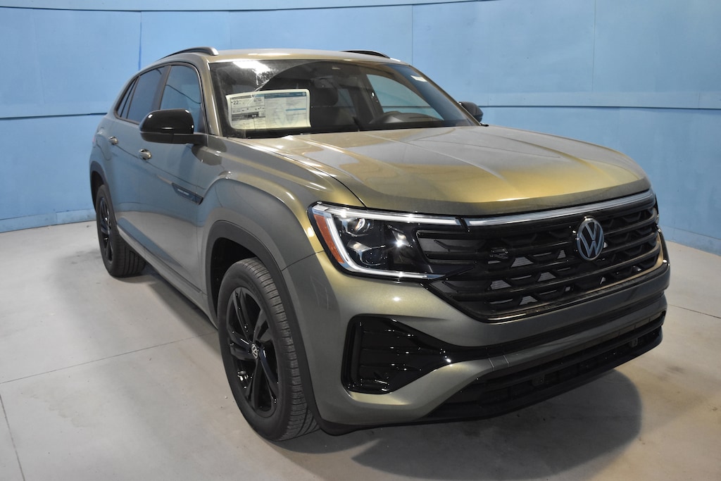 New 2026 Volkswagen Atlas Cross Sport 2.0T SEL R-Line Black SUV