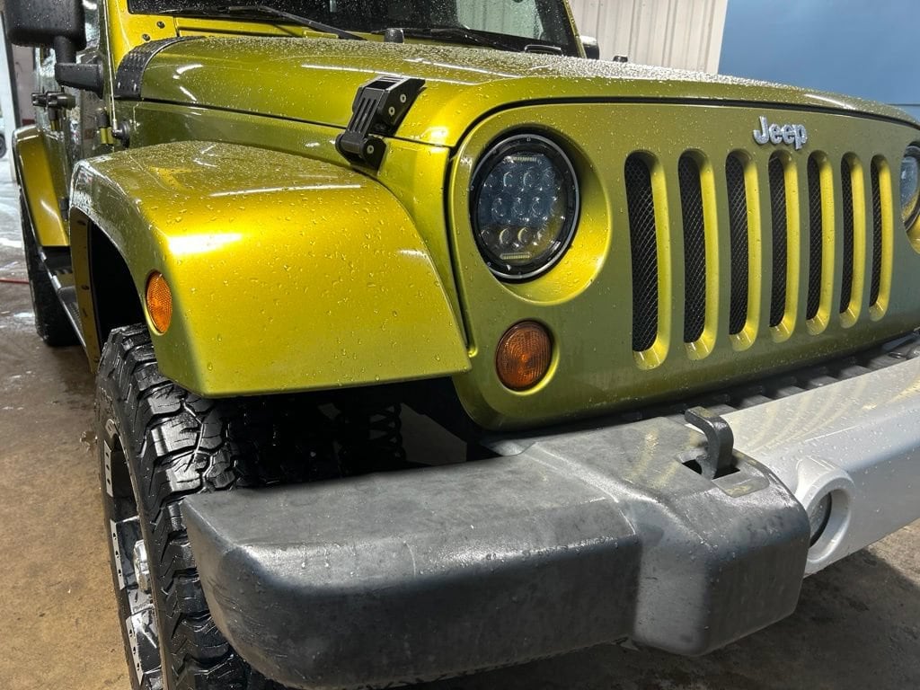 Used 2008 Jeep Wrangler Unlimited Sahara with VIN 1J4GA59128L615089 for sale in Lebanon, IN