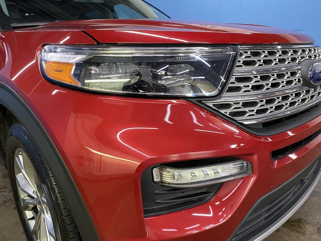 Used 2021 Ford Explorer Limited with VIN 1FMSK8FH6MGC29645 for sale in Lebanon, IN