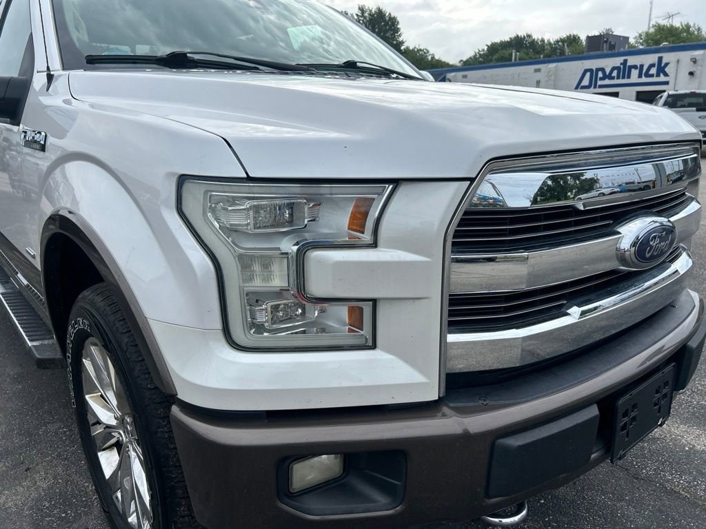 Used 2015 Ford F-150 Lariat with VIN 1FTEW1EG4FFA86502 for sale in Lebanon, IN